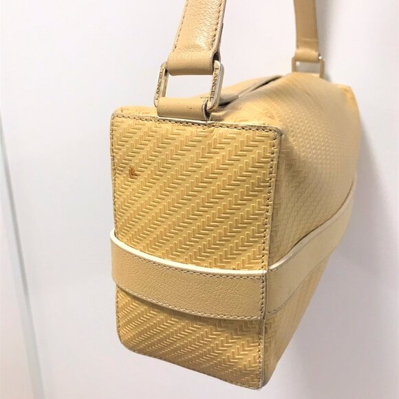Lancel Designer Beige Tan Leather Shoulder Bag Branded Lining Dust Bag included - Picture 14 of 14